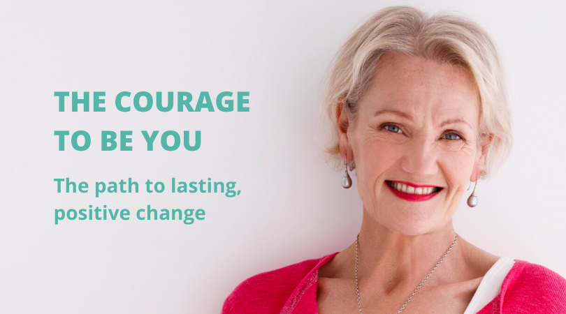 Image promoting 'The Courage to be You' course 